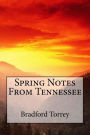 Spring Notes From Tennessee