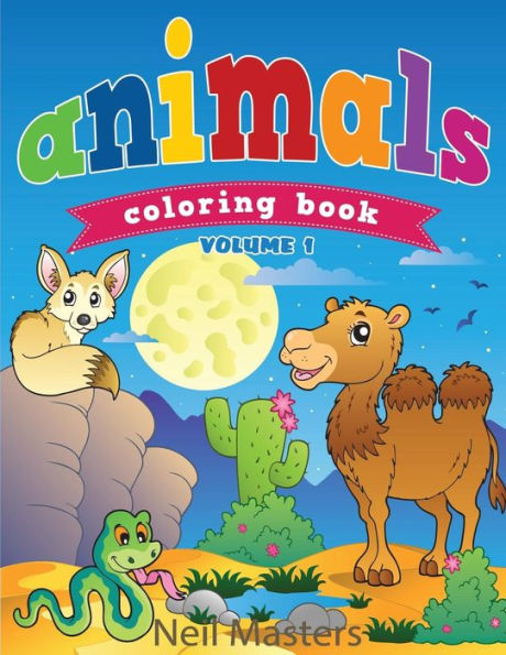 Animal Coloring Book (Avon Coloring Books)