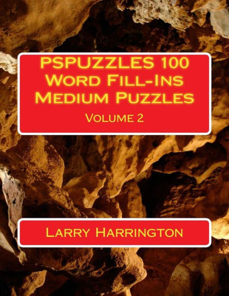 PSPUZZLES 100 Word Fill-Ins Medium Puzzles Volume 2