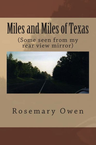 Miles and Miles of Texas: (Some seen from my rear view mirror)