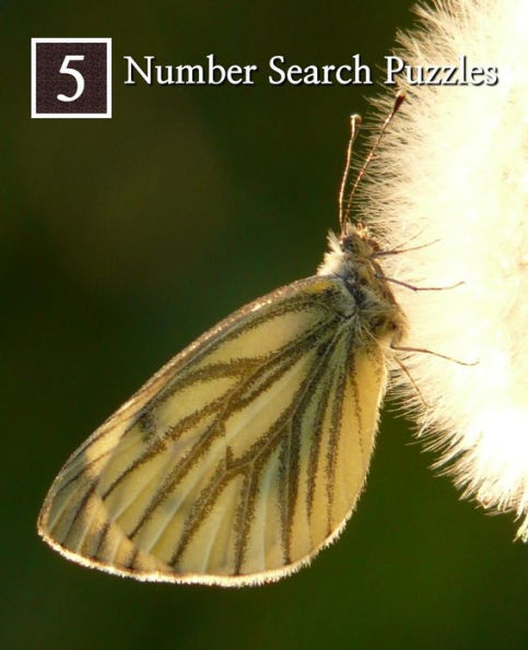 Number Search Puzzles 5: 100 Elegant Puzzles in Large Print