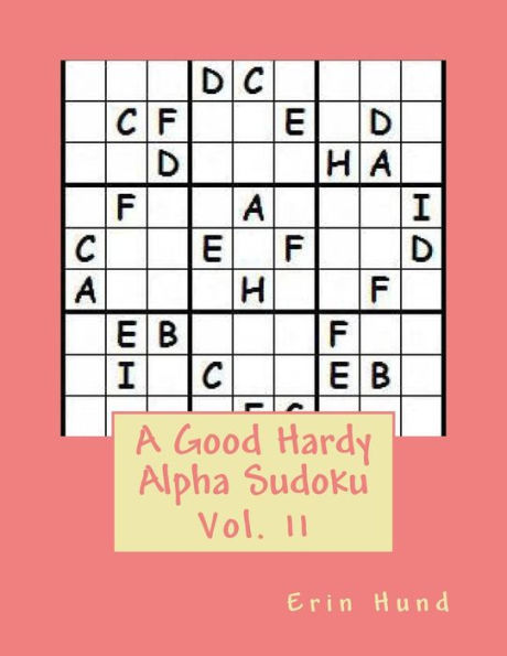 A Good Hardy Alpha Sudoku Vol. 11