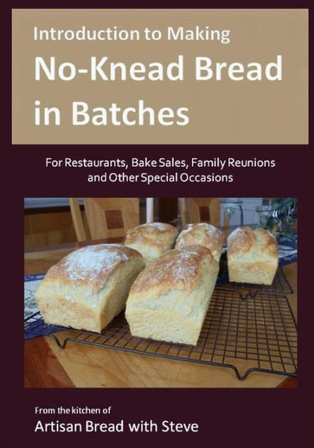 Introduction to Making No-Knead Bread in Batches (For Restaurants, Bake ...