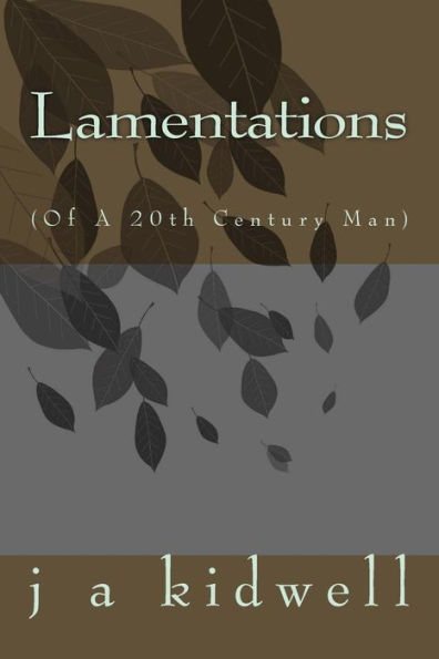 Lamentations: (Of A 20th Century Man)
