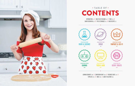 The Nerdy Nummies Cookbook Sweet Treats For The Geek In All Of Us By Rosanna Pansino Hardcover Barnes Noble