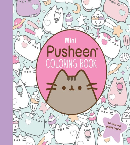 Mini Pusheen Coloring Book