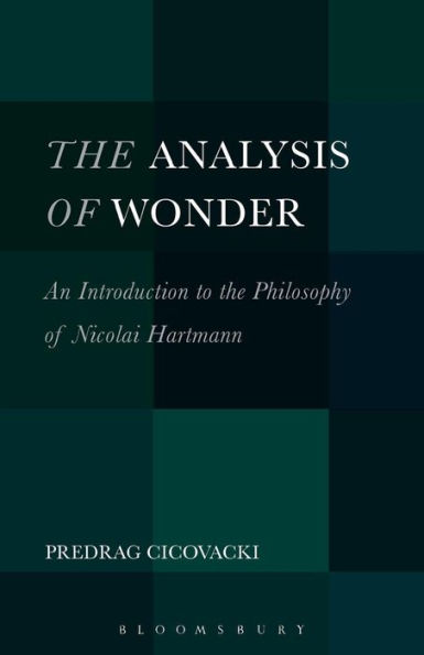 the Analysis of Wonder: An Introduction to Philosophy Nicolai Hartmann