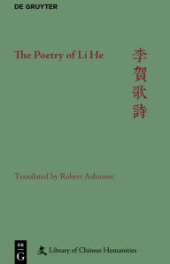 Download epub book The Poetry of Li He 9781501513299