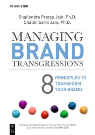 Title: Managing Brand Transgressions: 8 Principles to Transform Your Brand, Author: Shailendra Pratap Jain