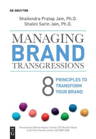 Title: Managing Brand Transgressions: 8 Principles to Transform Your Brand, Author: Shailendra Pratap Jain