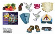 Title: Vacation Bible School (VBS) 2017 Super God! Super Me! Super-Possibility! Activity Stickers Sheets (Pkg of 12), Author: Abingdon Press