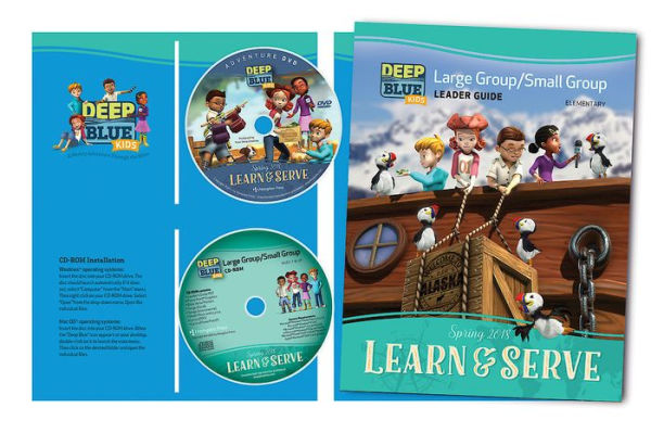 Deep Blue Kids Learn & Serve Large Group/Small Group Kit Spring 2018: Elementary