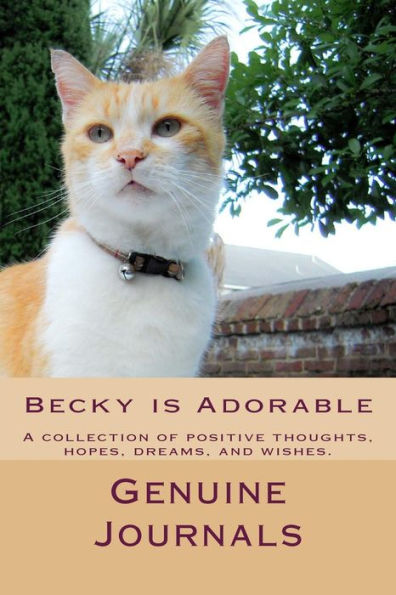 Becky is Adorable: A collection of positive thoughts, hopes, dreams, and wishes.