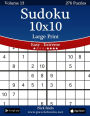 Sudoku 10x10 Large Print - Easy to Extreme - Volume 13 - 276 Puzzles