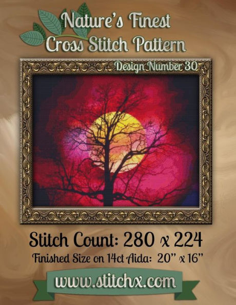 Nature's Finest Cross Stitch Pattern: Design Number 30