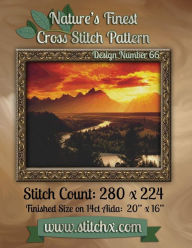 Title: Nature's Finest Cross Stitch Pattern: Design Number 66, Author: Stitchx