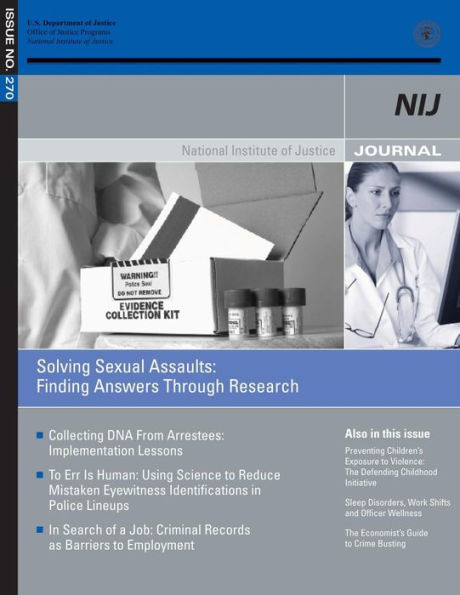 Solving Sexual Assaults: Finding Answers Through Research