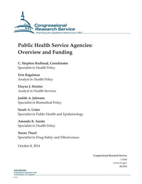 Public Health Service Agencies: Overview and Funding