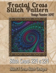 Title: Fractal Cross Stitch Pattern: Design No. 5047, Author: Stitchx