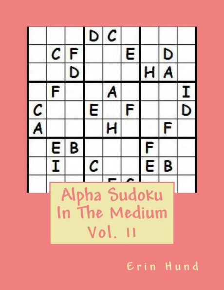Alpha Sudoku In The Medium Vol. 11