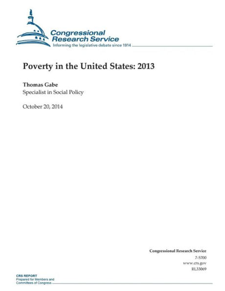 Poverty in the United States: 2013