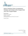 House Committee Chairs: Considerations, Decisions, and Actions as One Congress Ends and a New Congress Begins