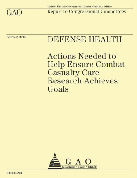 Report to Congressional Committees Defense Health
