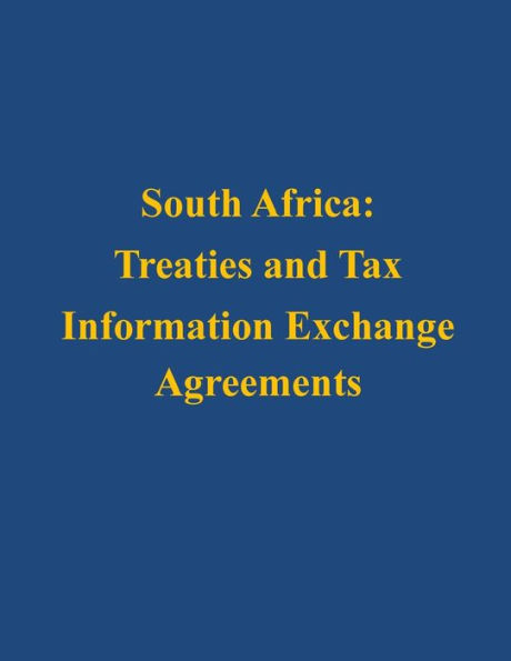 South Africa: Treaties and Tax Information Exchange Agreements