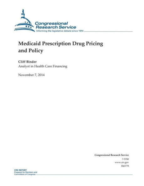 Medicaid Prescription Drug Pricing and Policy