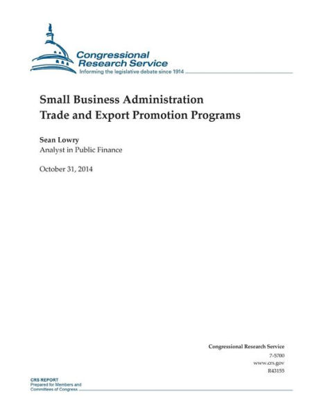 Small Business Administration Trade and Export Promotion Programs