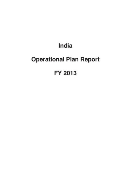 India Operational Plan Report FY 2013