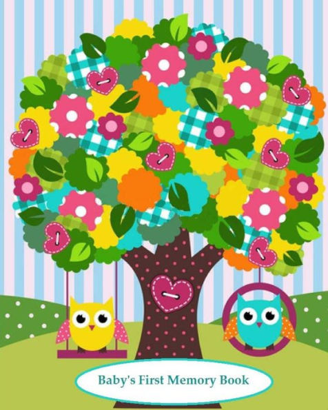 Baby's First Memory Book: Baby's First Memory Book; Owl Friends