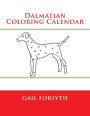Dalmatian Coloring Calendar