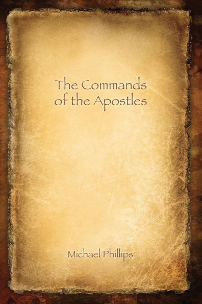 the Commands of Apostles, Large Print