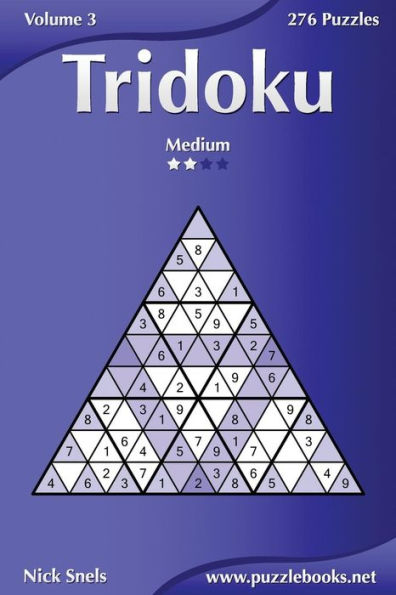 Tridoku - Medium - Volume 3 - 276 Puzzles