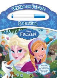 Title: Write-and-Erase Look and Find Disney Frozen: More than 100 find'ems! Find and circle'em. Wipe clean and play again!, Author: Editors of Phoenix International