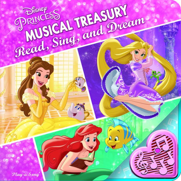 Disney Princess Musical Treasury Read, Sing, and Dream: Play-a-Song