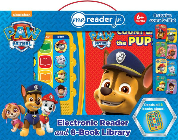 NickelodeonT PAW PatrolT Me Reader Jr: Electronic Reader and 8-Book Library: 8 Stories Come to Life!