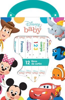 Disney Baby: 12 libros de cart n: 12 libros de cart n