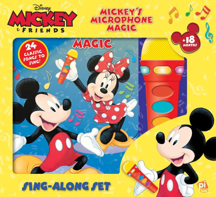 Disney Mickey & Friends Sing Along Microphone Set: Play-a-Sound by ...