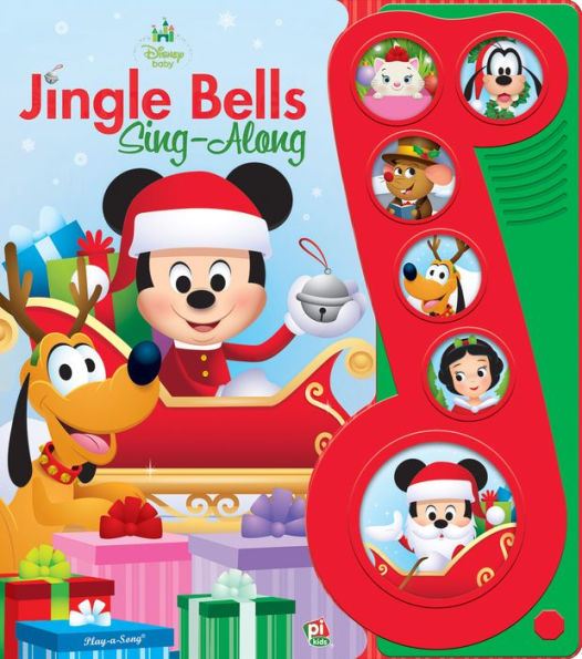 Disney Baby Jingle Bells Sing Along Little Music Note: Play-a-Sound