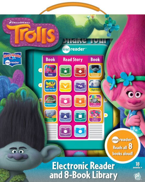 Dreamworks Trolls Me Reader Electronic Reader and 8-Book Library: Electronic Me Reader and 8-book Library - Read all 8 books aloud!