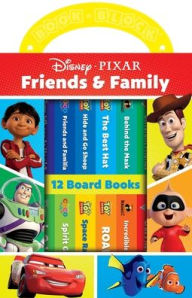 Disney Pixar: Friends & Family 12 Board Books