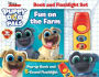 Disney Junior Puppy Dog Pals: Fun on the Farm Book and Flashlight Set