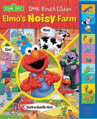 Title: Sesame StreetT Elmo's Noisy Farm: Look, Find, & Listen, Author: PI Kids