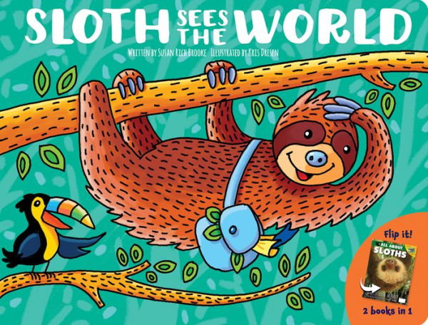 2 in 1 Board Book: Sloth