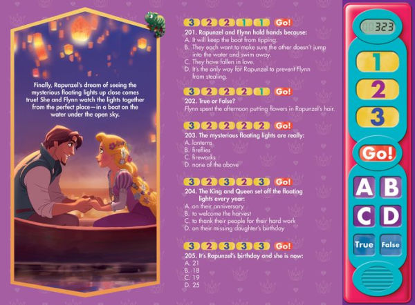 Disney Princess: Talking Quiz Book