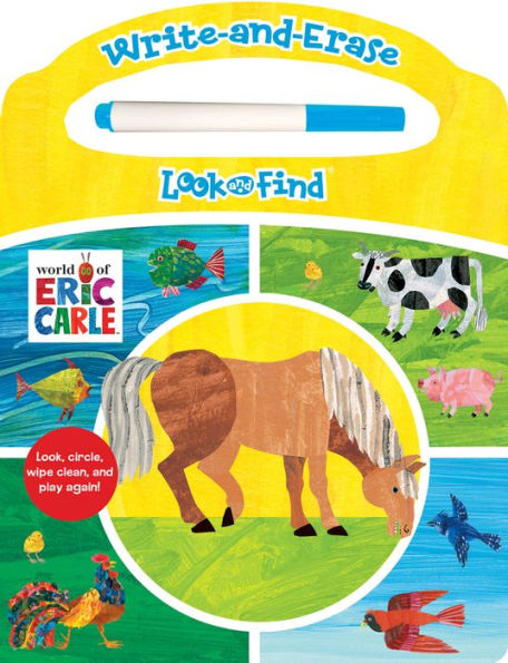 World of Eric Carle: Write-and-Erase Look and Find