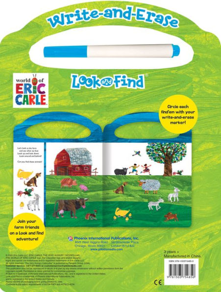 World of Eric Carle: Write-and-Erase Look and Find