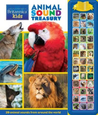 Free download books in pdf file Encyclopaedia Britannica Kids: Animal Sound Treasury by Pi Kids, Shutterstock Com 9781503755659 MOBI RTF DJVU